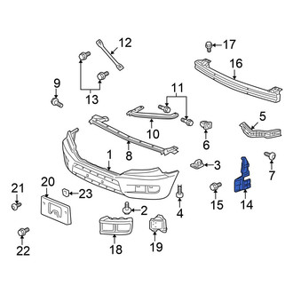 Honda OE - Front Right Brake Air Duct