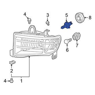Honda OE - Front Headlight Bulb