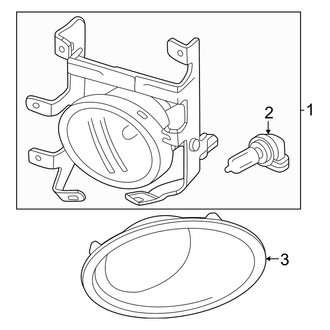 Honda OE - Front Lamps - Fog Lamps