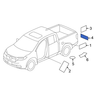 Honda OE - Caution Label