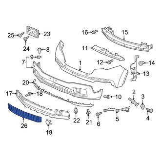 Honda OE - Front Lower Grille