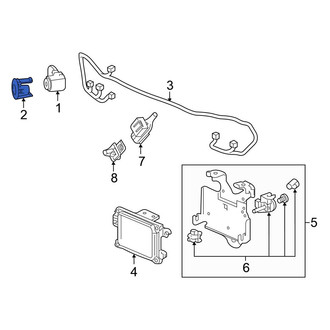 Honda OE - Rear Inner Parking Aid Sensor Housing