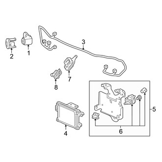 Honda OE - Front Bumper & Grille - Electrical Components