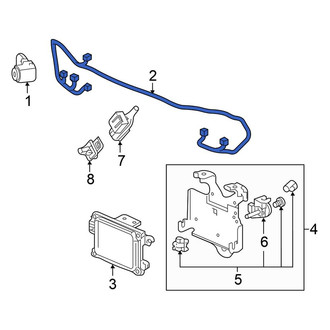 Honda OE - Front Parking Aid System Wiring Harness