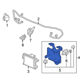 Honda OE - Front Cruise Control Distance Sensor Bracket