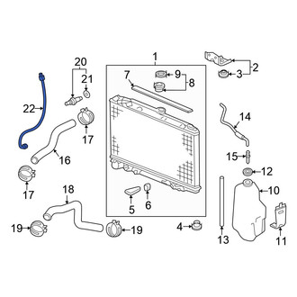Honda OE - Engine Coolant Temperature Sensor Connector