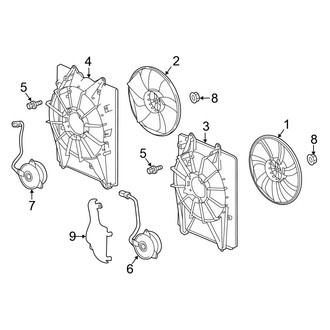 Honda OE - Cooling Fan