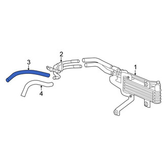 Honda OE - Automatic Transmission Oil Cooler Hose