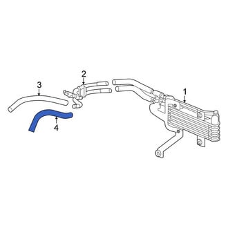 Honda OE - Automatic Transmission Oil Cooler Hose