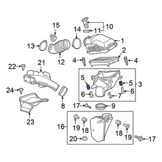 Honda OE - Air Filter Housing Grommet