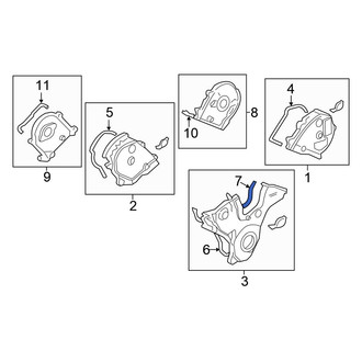 Honda OE - Upper Engine Timing Cover Gasket