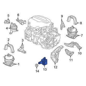 Honda OE - Automatic Transmission Mount