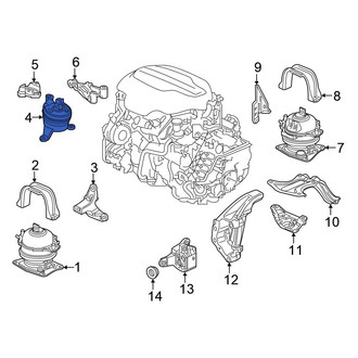 Honda OE - Center Engine Mount