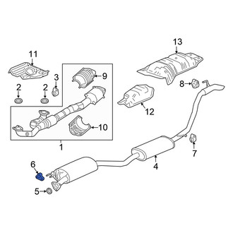 Honda OE - Exhaust System Hanger