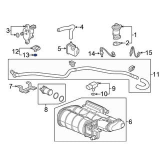 Honda OE - Manifold Absolute Pressure Sensor O-Ring