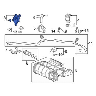 Honda OE - Vapor Canister Purge Solenoid