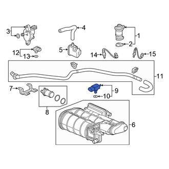 Honda OE - Evaporative Emissions System Pressure Sensor
