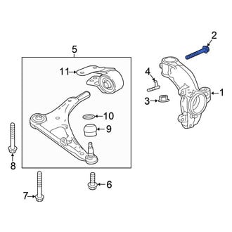Honda OE - Steering Knuckle Bolt