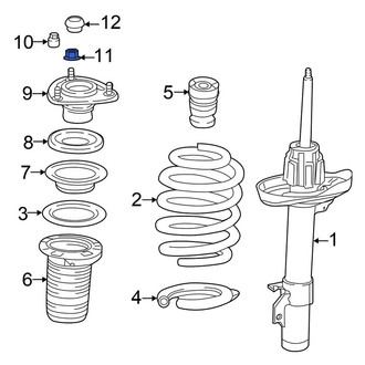 Honda OE - Suspension Strut Nut