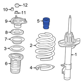 Honda OE - Front Suspension Strut Bumper