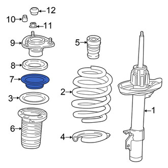 Honda OE - Front Coil Spring Retainer