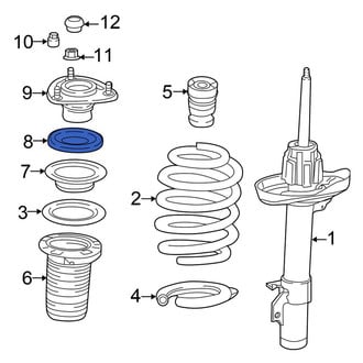 Honda OE - Front Suspension Strut Bearing