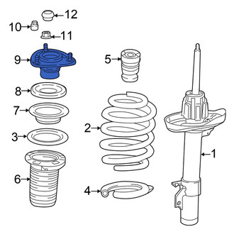 Honda OE - Front Suspension Strut Mount
