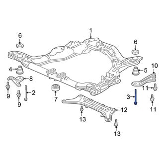 Honda OE - Rear Suspension Crossmember Bolt