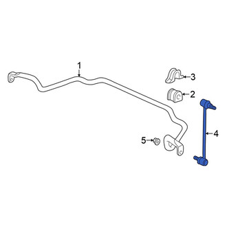 Honda OE - Front Left Suspension Stabilizer Bar Link
