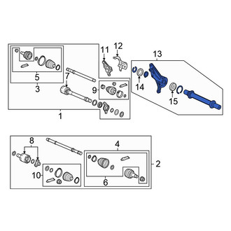Honda OE - CV Intermediate Shaft