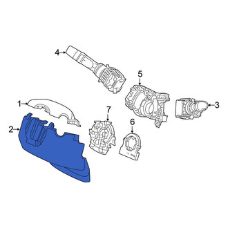 Honda OE - Lower Steering Column Cover