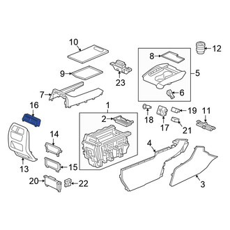 Honda OE - Console Air Vent