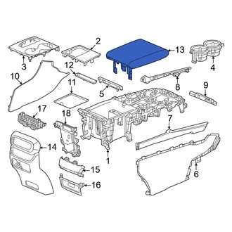 Honda OE - Console Armrest