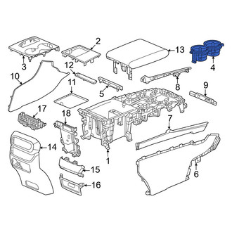 Honda OE - Console Cup Holder