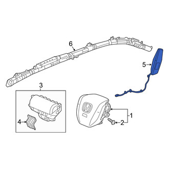 Honda OE - Front Left Seat Air Bag