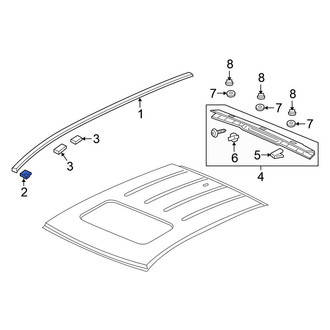 Honda OE - Floor Pan Splash Shield Nut