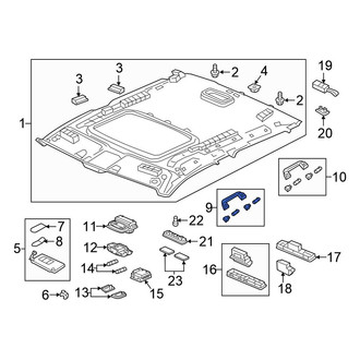 Honda OE - Interior Grab Bar