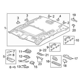 Honda OE - Roof - Interior Trim