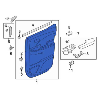 Honda OE - Front Left Outer Door Outer Panel