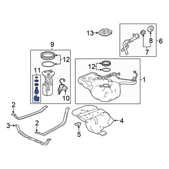 Honda OE - Fuel Injection Pressure Regulator
