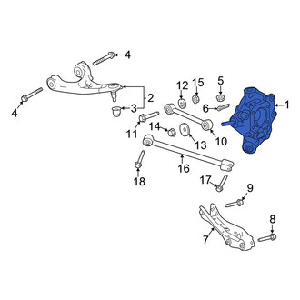 Honda OE - Rear Left Suspension Knuckle