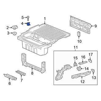 Honda OE - Tie Down Hook