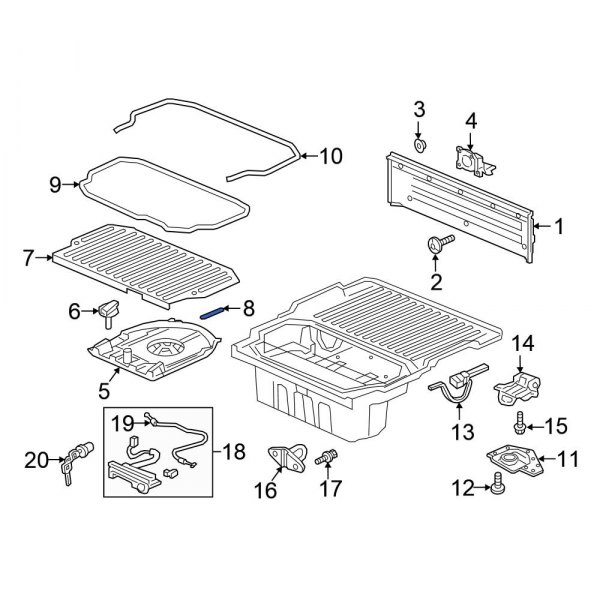 Truck Bed Storage Box Insulator