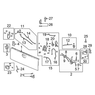 Honda OE - Tail Gate - Gate & Hardware