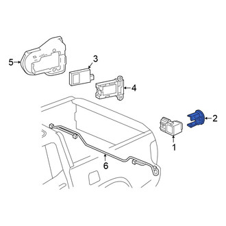 Honda OE - Right Outer Parking Aid Sensor Cap