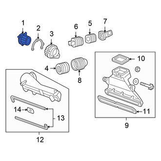 Honda OE - Drive Motor Battery Pack Cooling Fan Assembly