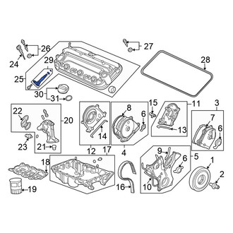 Honda OE - PCV Valve