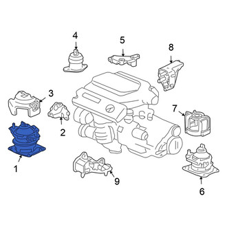 Honda OE - Front Engine Mount