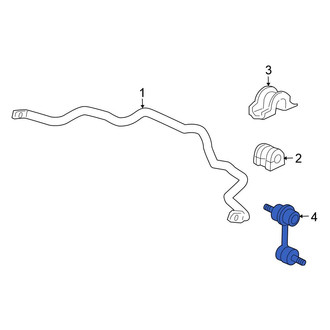 Honda OE - Front Left Suspension Stabilizer Bar Link