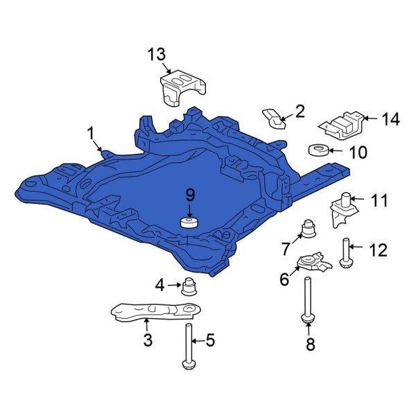 Suspension Subframe Crossmember